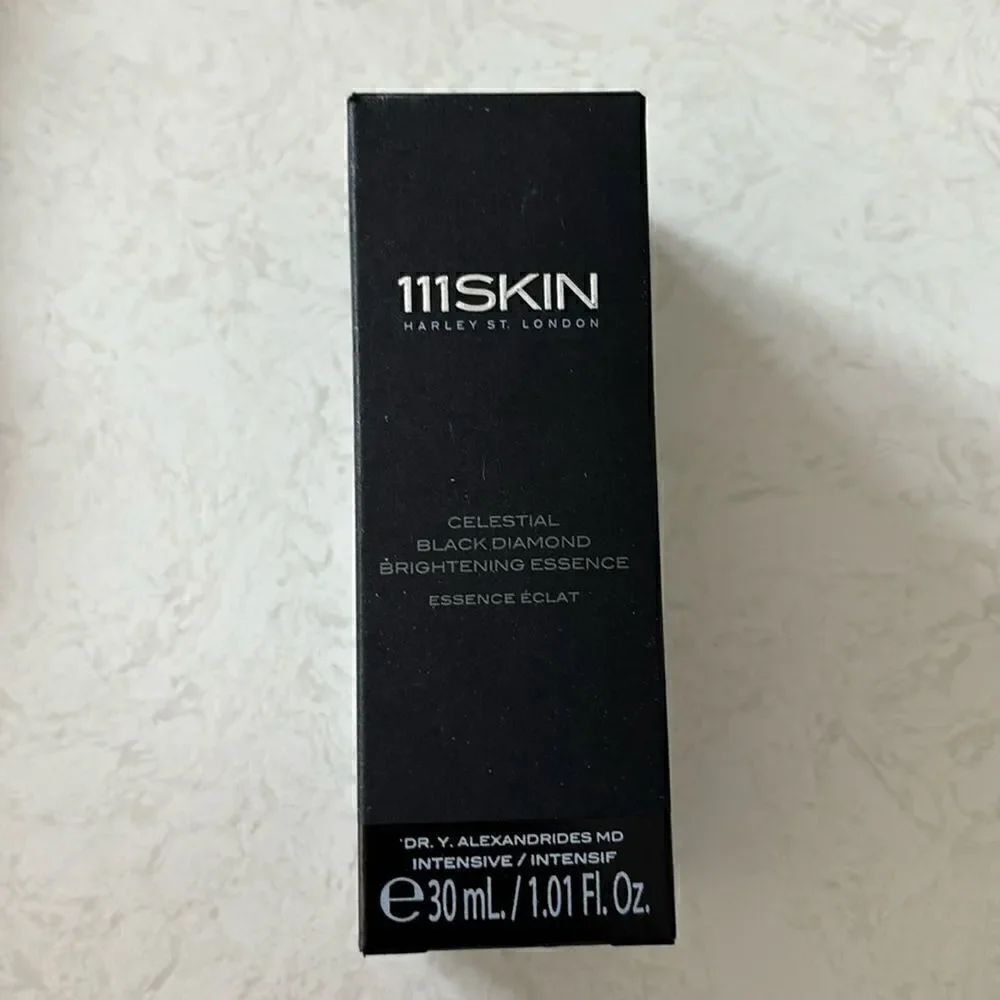 111 Skin - celestial black diamond brightening essence - New without box